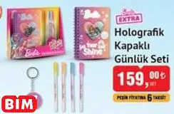 HOLOGRAFİK KAPAKLI GÜNLÜK SETİ